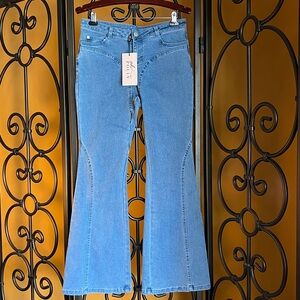 OH POLLY Flared Stretch Jeans